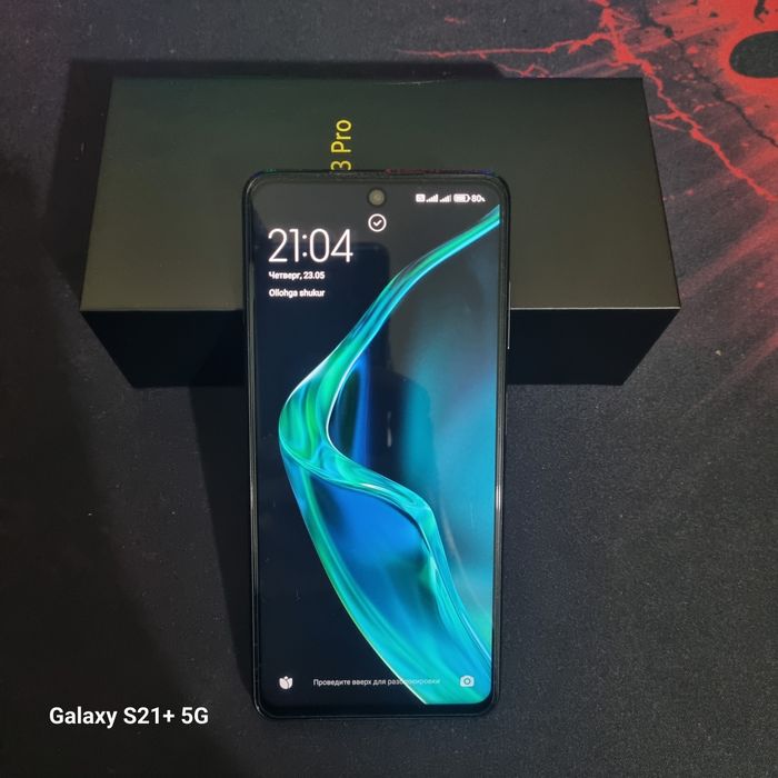 Игравой компютер ҳамма нарсаси билан комплект сотилади.+ POCO X3 PRO