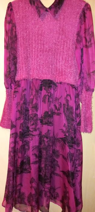 Платье модное фиолетовый