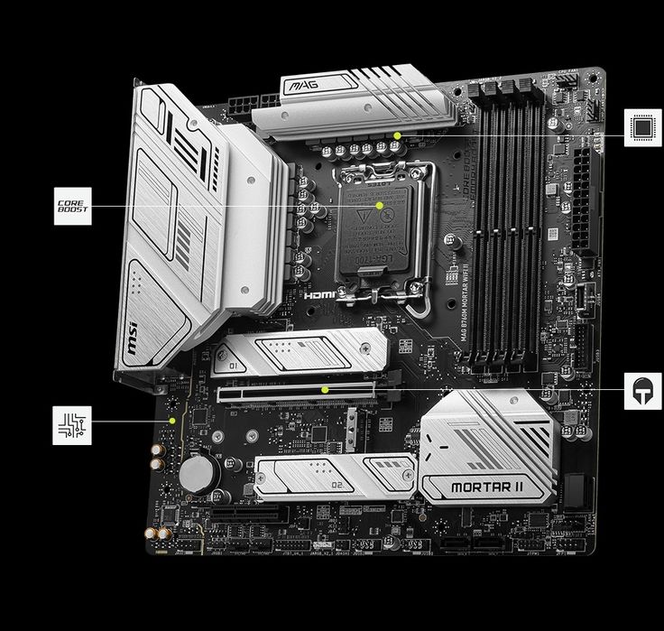 Материнская плата MSI MAG B760M MORTAR WIFI II