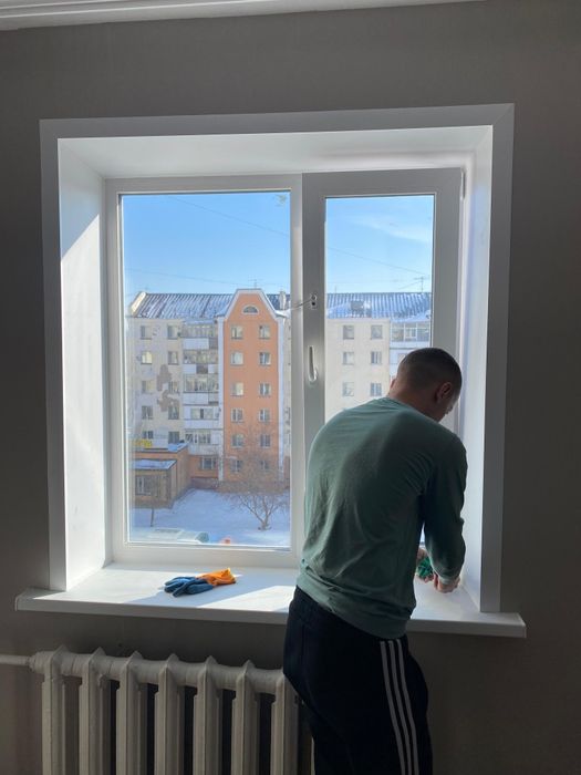 Пластиковые окна откосы двери балконы лоджии замена