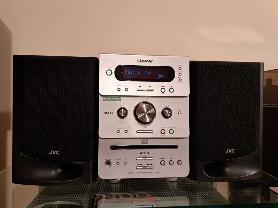 Sistem audio  Sony CMT-GPX7 + Boxe JVC