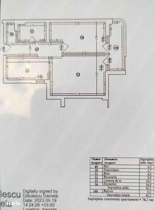 2 camere - parcare subteran inclus Pipera - My Place Residence