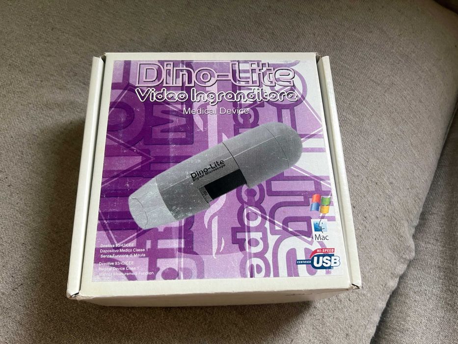 Microscop digital Dino Lite Pro AMH EUT USB 10x 200x set complet