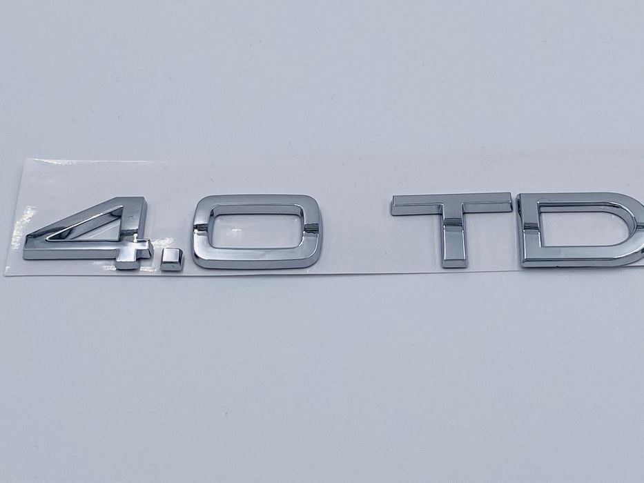 Emblema Audi 4.0 TDI