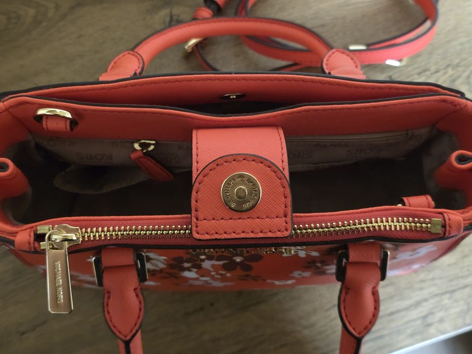 Michael Kors оригинална флорална дамска чанта