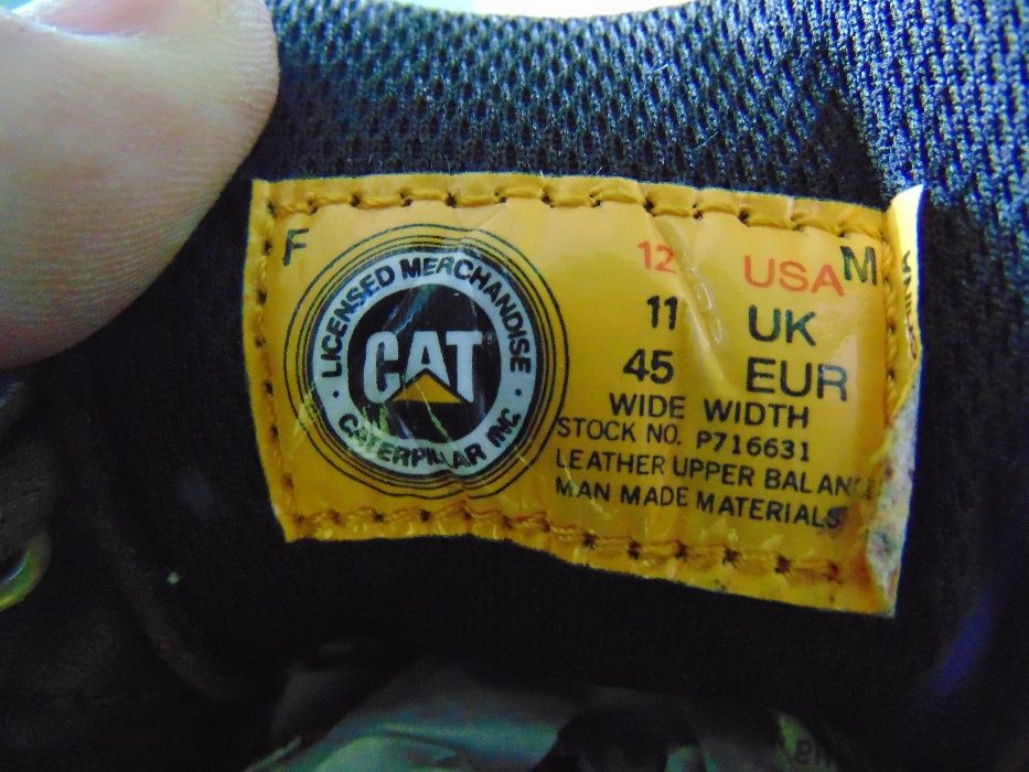 НОВИ CАТ номер 45 Оригинални мъжки обувки
