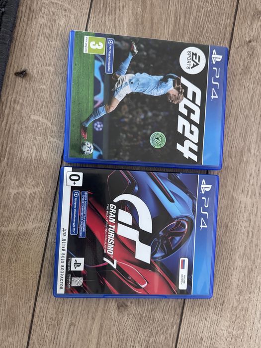 PS4 500GB + 2 игры + руль Thrustmaster T128