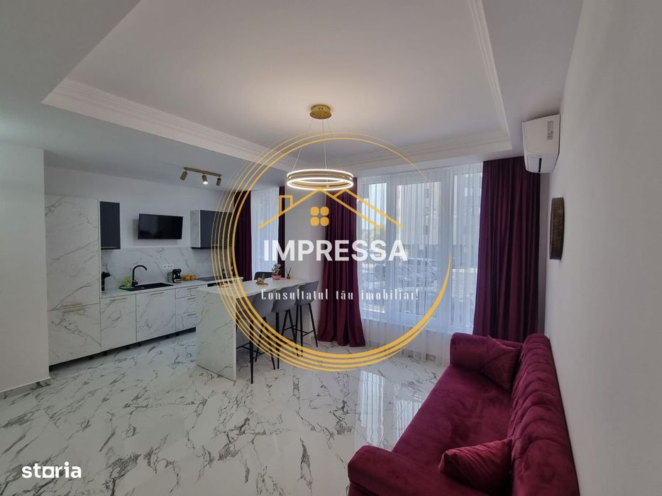 Se inchiriaza apartament 2 camere mobilat si utilat complet 400e