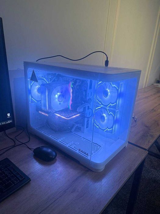 Продаю свой личный премиум ПК+32”CURVED МОНИТОР+SMART СТОЛ+Кронштейн