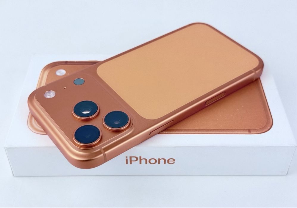 Като нов iphone 17 pro max orange