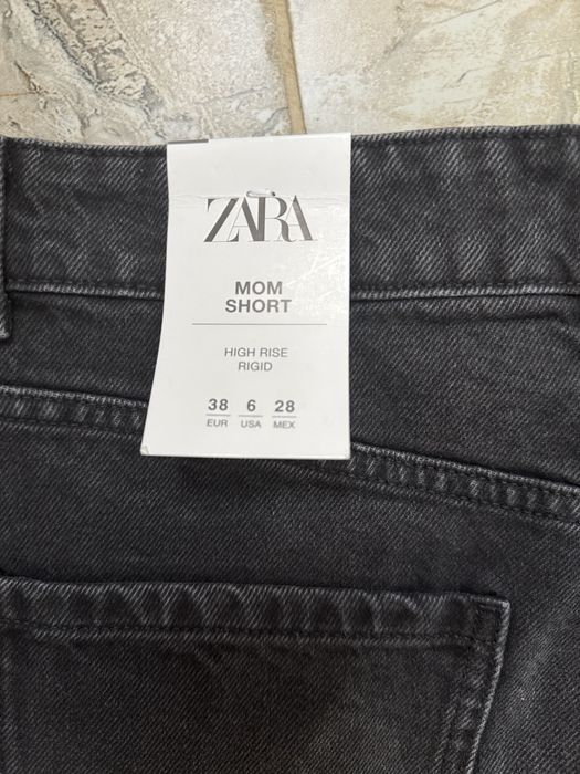 Къси дънкови панталонки Zara Mom jeans