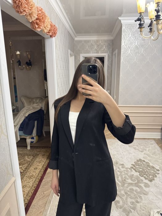 Пиджак черный классика