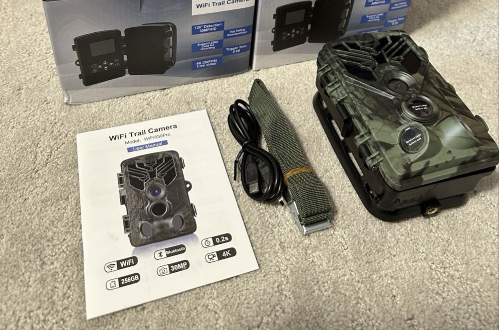 Camera video vanatoare cu WI FI full hd noua 5 bucati