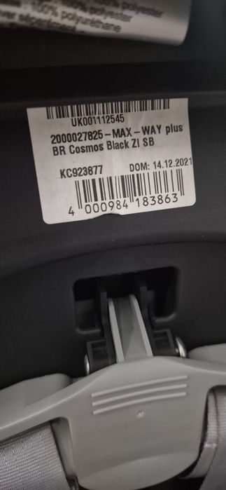 Столче за кола Britax Romer Max-way Plus