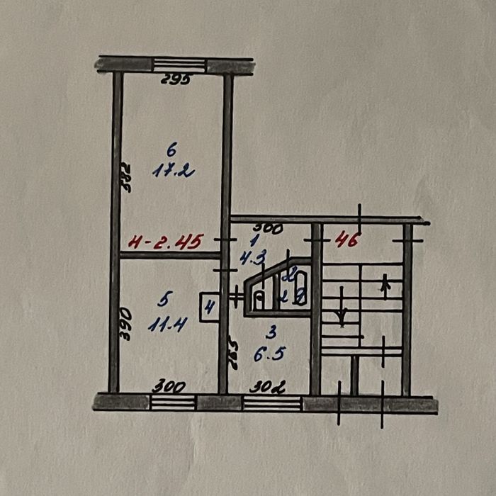 Срочно продается 2-комн. квартира