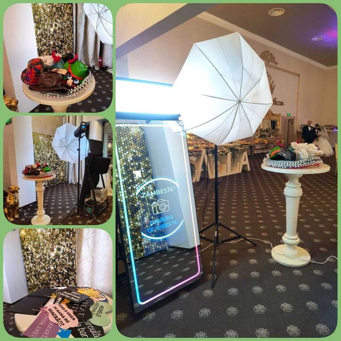 Oglinda magica Foto slim model nou de inchiriat pentru nunti botezuri sau alte evenimente