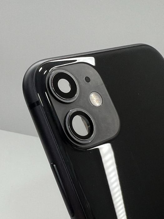 Carcasa spate originala iPhone 11 Black full flex