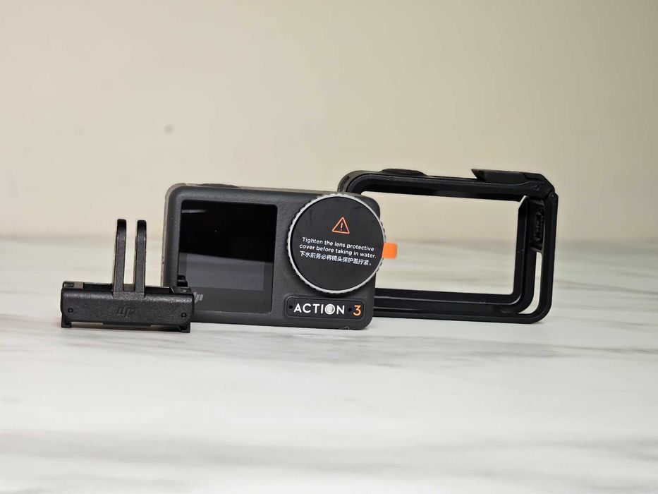 DJI Action 3 | 4K | Двоен дисплей | Влог | Перфектна