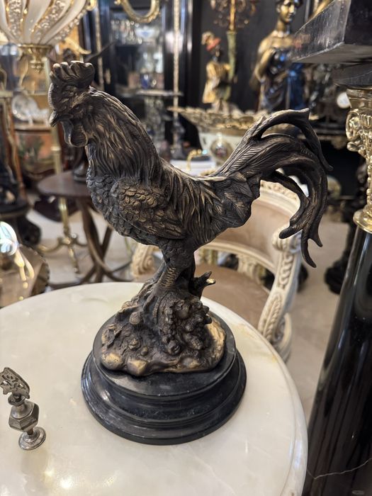 Statueta bronz masiv
