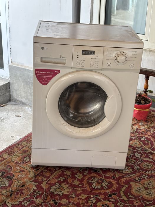 Lg 5kg kirmoshinasi sotiladi holatlari ishlashlari yuvishla yahshi …..