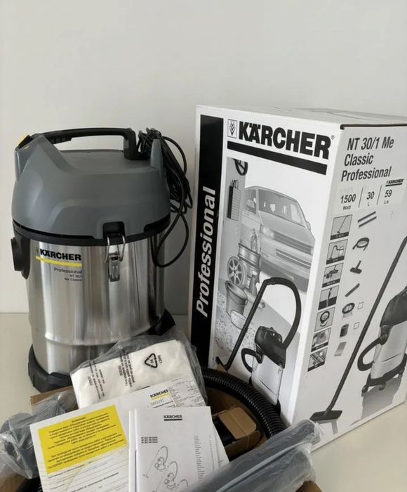 Аренда профессионального строительного пылесоса Karcher
