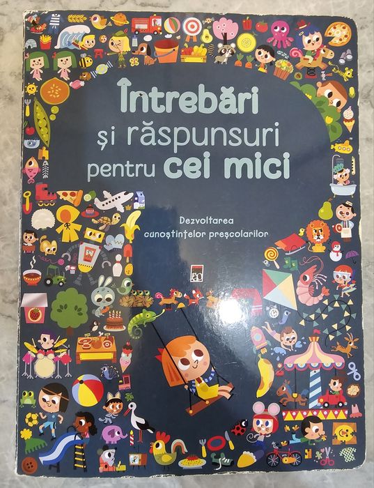 Carte cartonata Intrebari si raspunsuri pentru cei mici