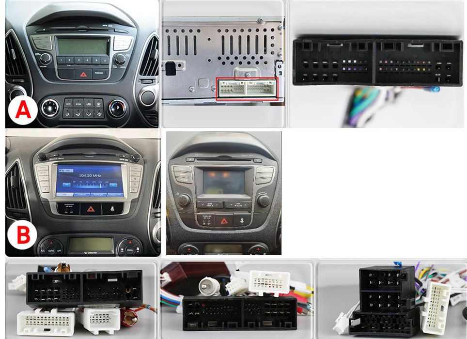 Hyundai IX 35 Tucson 2011-2014 Мултимедия Навигация Android