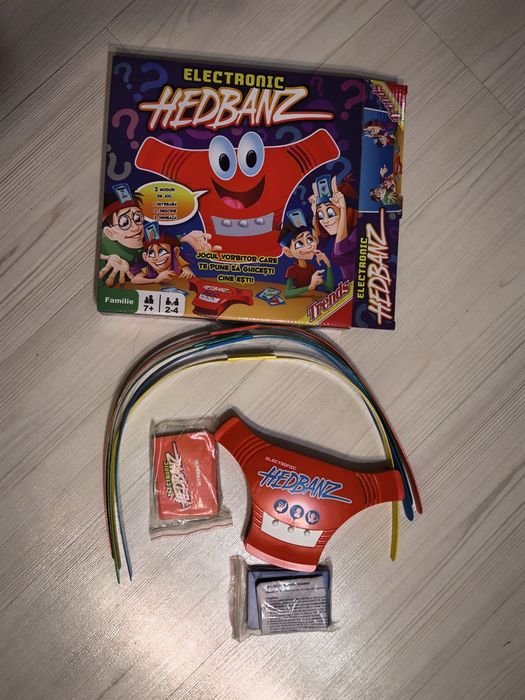 Joc Electronic Hedbanz Trends 2 4 jucatori 7 ani 3 moduri de joc in limba romana