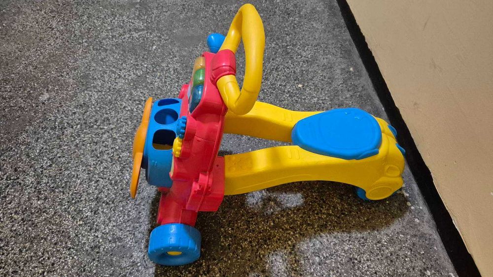 WINFUN Музикална проходилка уокър 2 в 1 Самолет