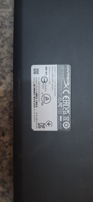 Клавиатуры HyperX alloy origins 60/65/mkw100