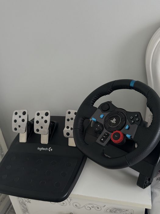 Logitech G29 Force Feedback + педали