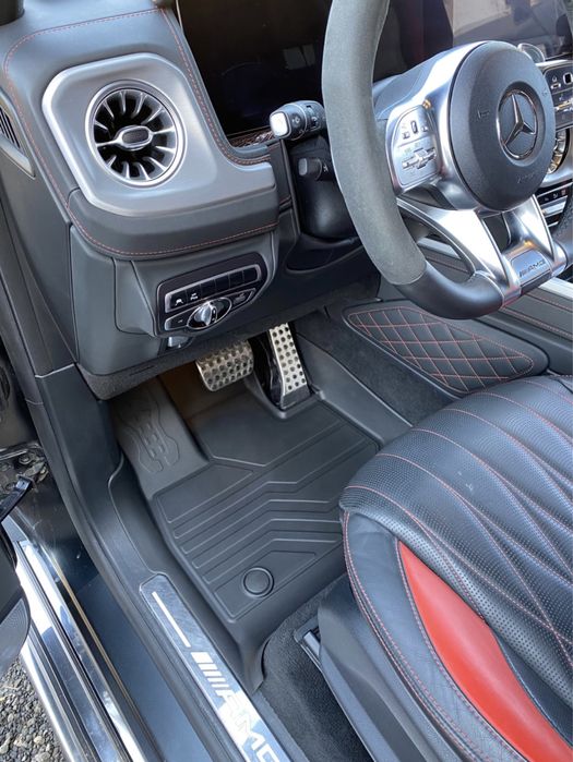 3D коврики (полики) салона Mercedes Benz G-class (2018-)