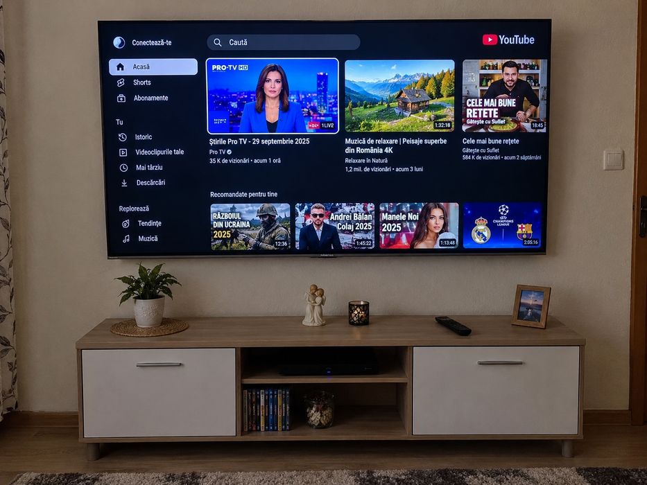 ULED 165 Cm Hisense SMART 4K UHD. 65AE7200F. Am și alte Mărci Mărimi disponibile.