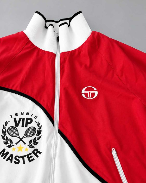 Geacă Sergio Tacchini VIP Master M / 44 roșu-alb | Track Jacket