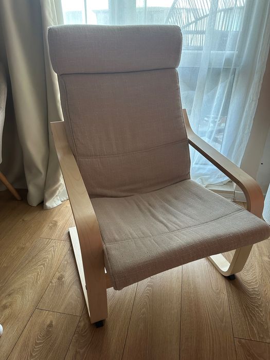 Кресло POÄNG - IKEA, без забележки, като ново и почти не е използвано