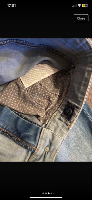 s.Oliver slim jeans L - blugi L