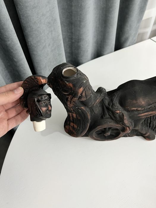 Керамический набор: фигурка + 6 рюмок