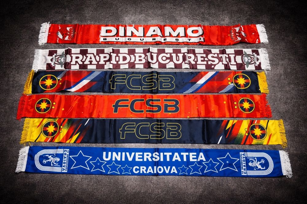 Eșarfă FCSB Eșarfă Craiova Eșarfă Rapid Eșarfă Dinamo  Preț pe bucata