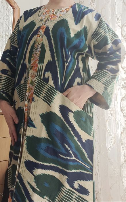 Кардиган этно стиль