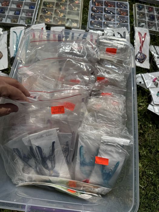 Бижута от стъкло, обеци, часовници и връзки