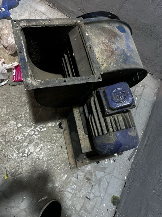 Вытяжка, улитка двс