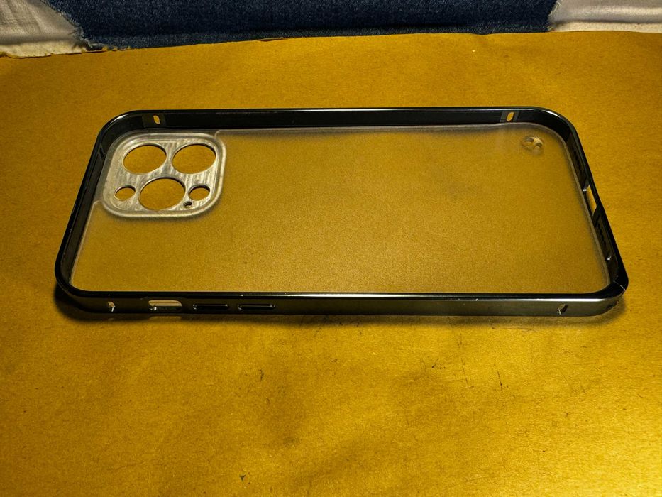 Bumper Hard Frame / Метална рамка + гръб за iPhone 13 Pro Max Green