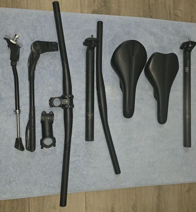 свалени части от велосипед