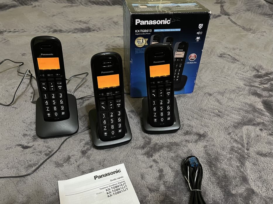 Telefon fix Panasonic KX-TGB613 Trio