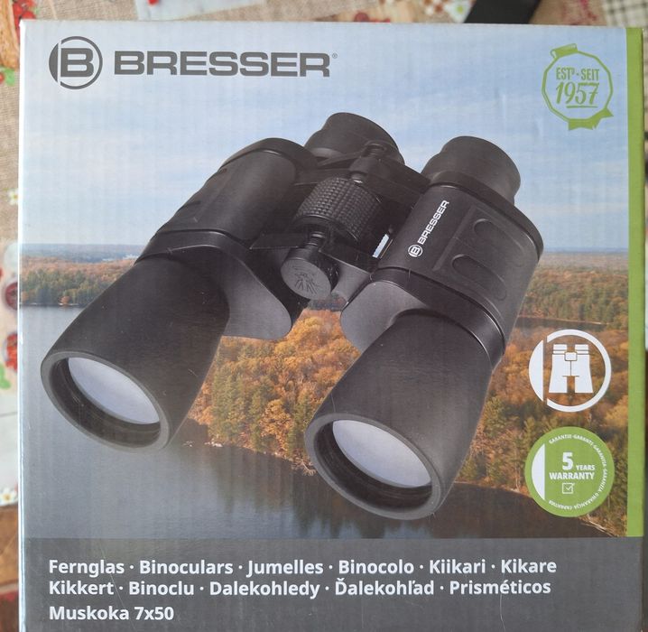 Бинокъл Bresser Muskoka 7x50 чисто нов