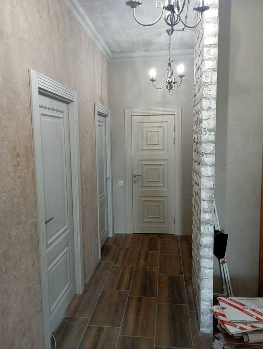 Установка дверей.