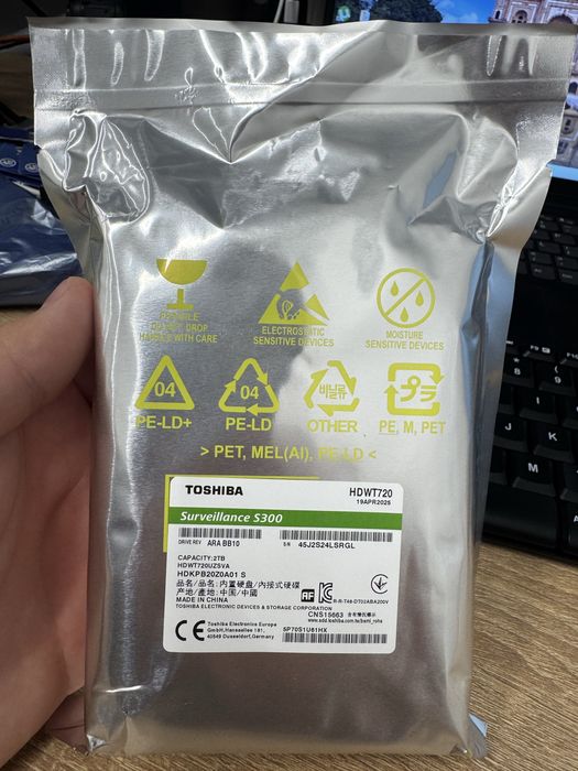 HDD Toshiba S300 2TB