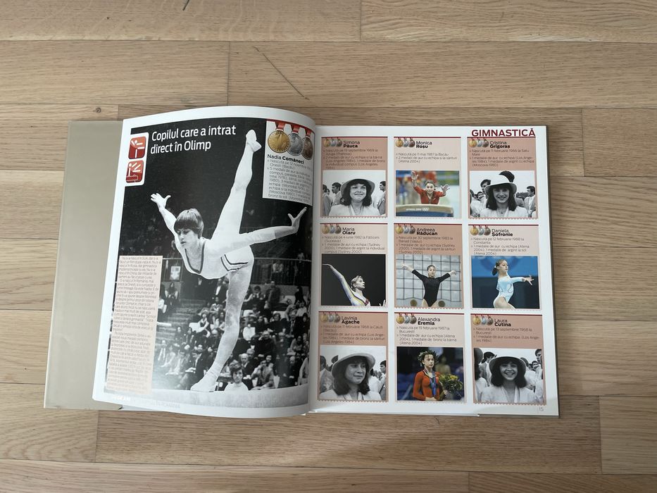 Album “100 ani de olimpism in Romania”