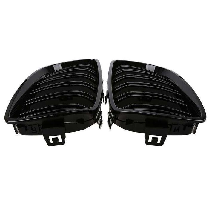 Бъбреци за BMW F32 / F33 / F36 (2013+) Черен Гланц Двойни
