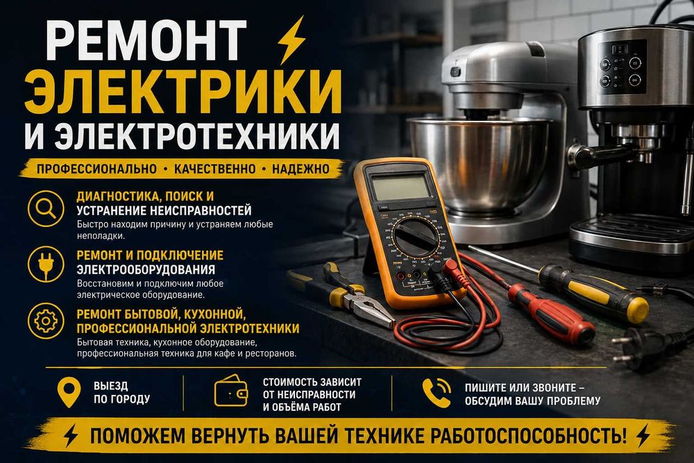 Ремонт электрики и электротехники